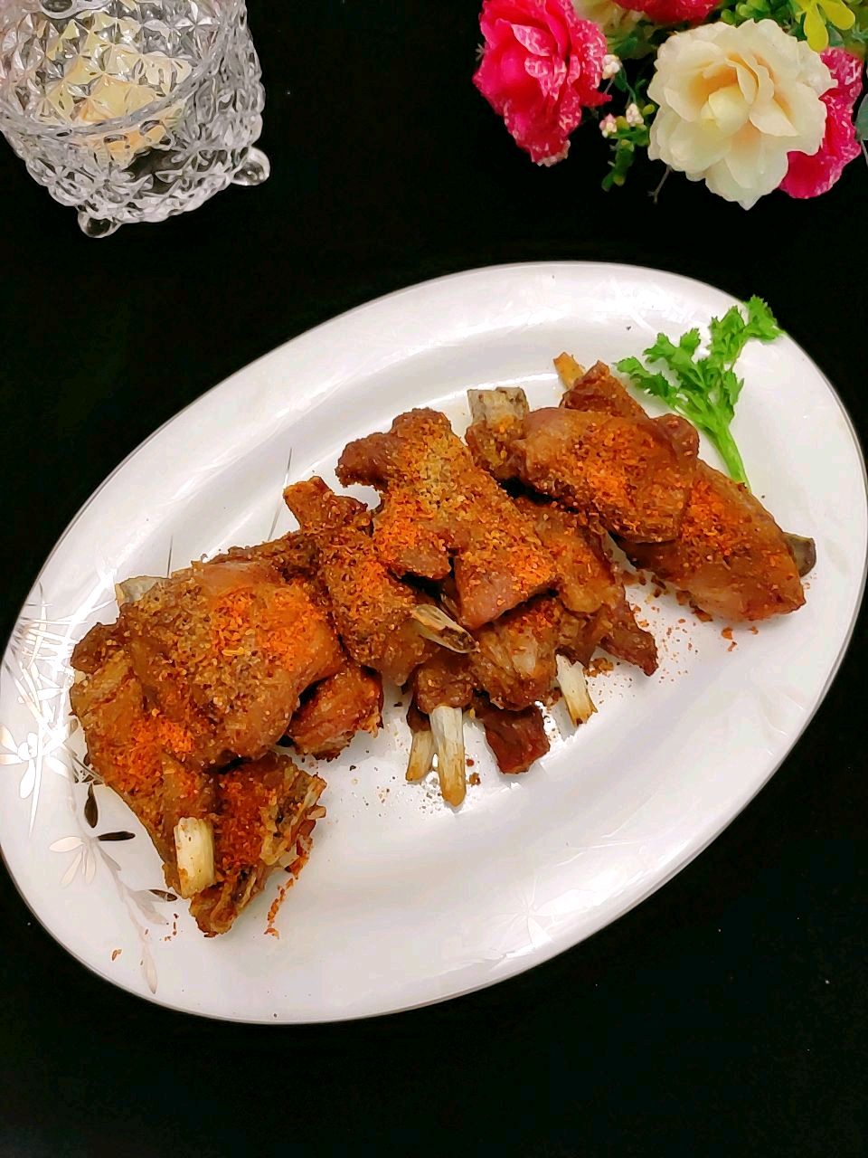 烤箱羊排