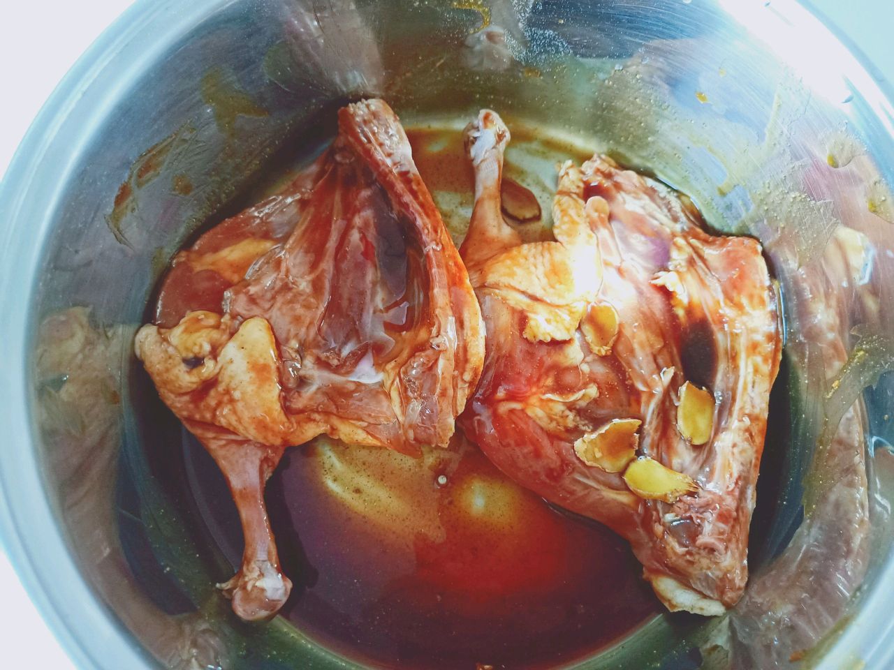 烤鸭边腿