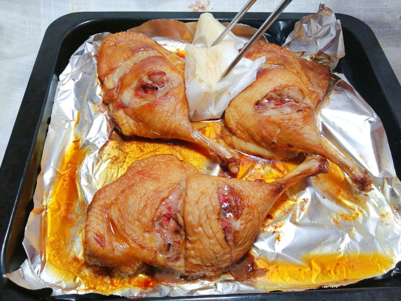 烤鸭腿