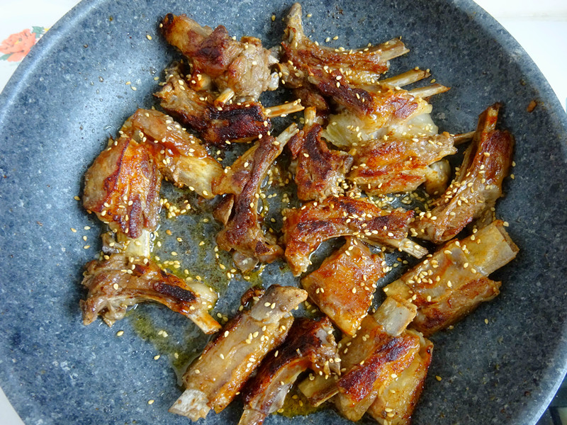 烤羊排