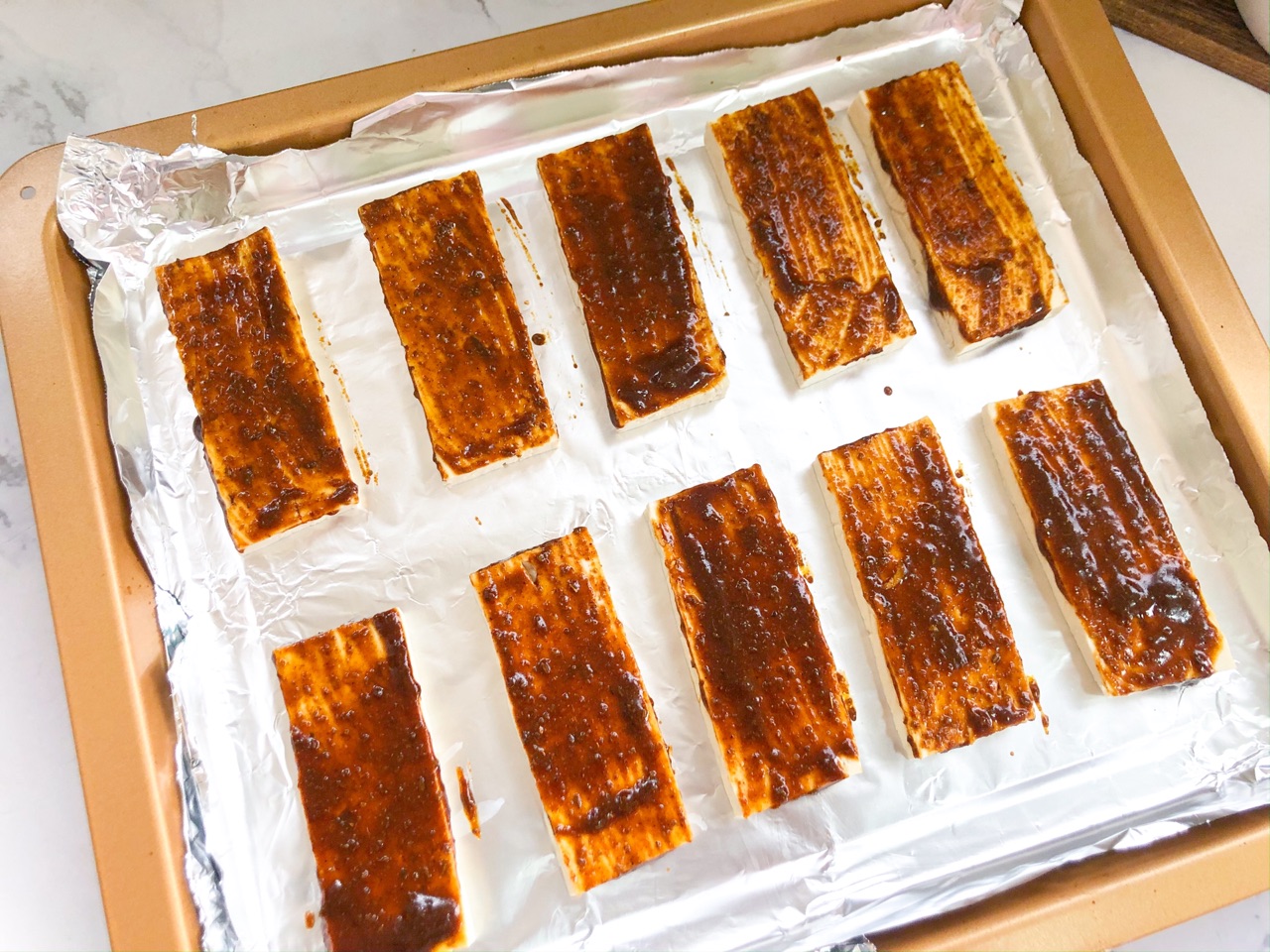 烤孜然豆腐