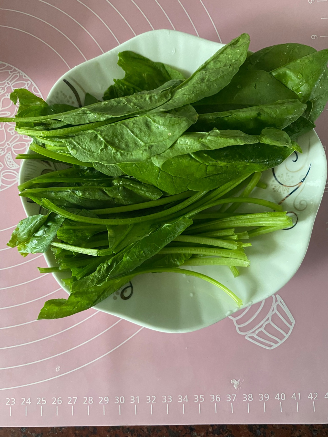 可爱的菠菜馒头