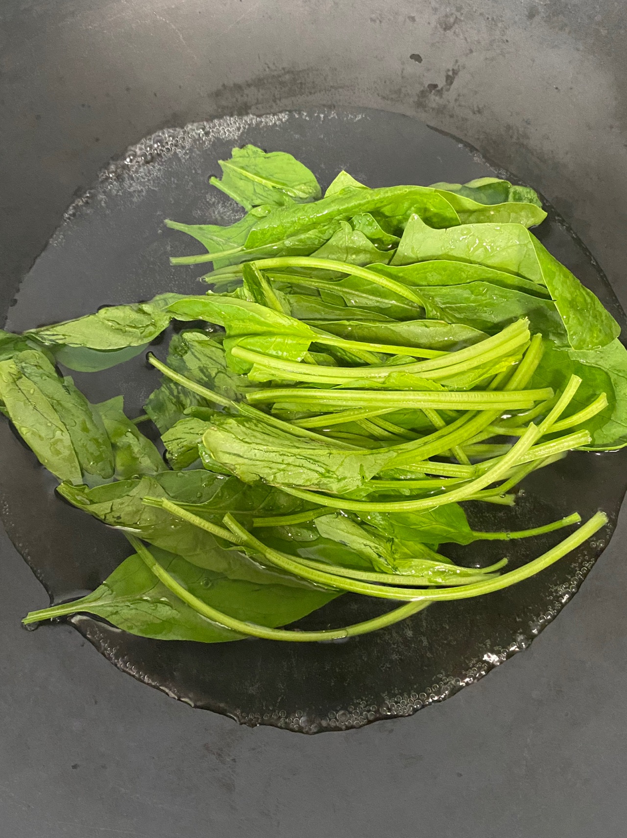 可爱的菠菜馒头