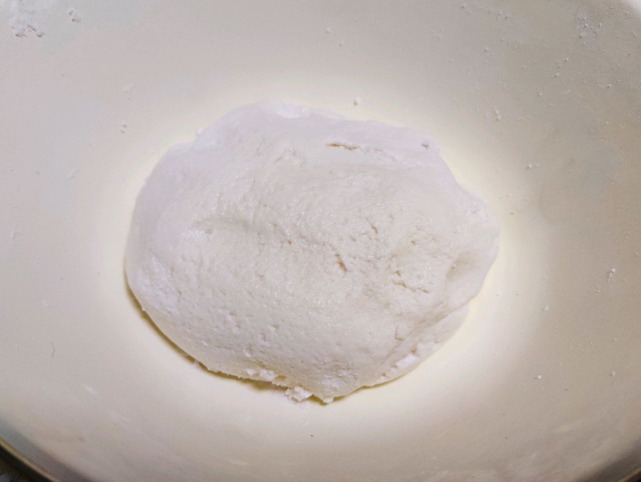 可爱又有嚼劲的白玉米汤圆