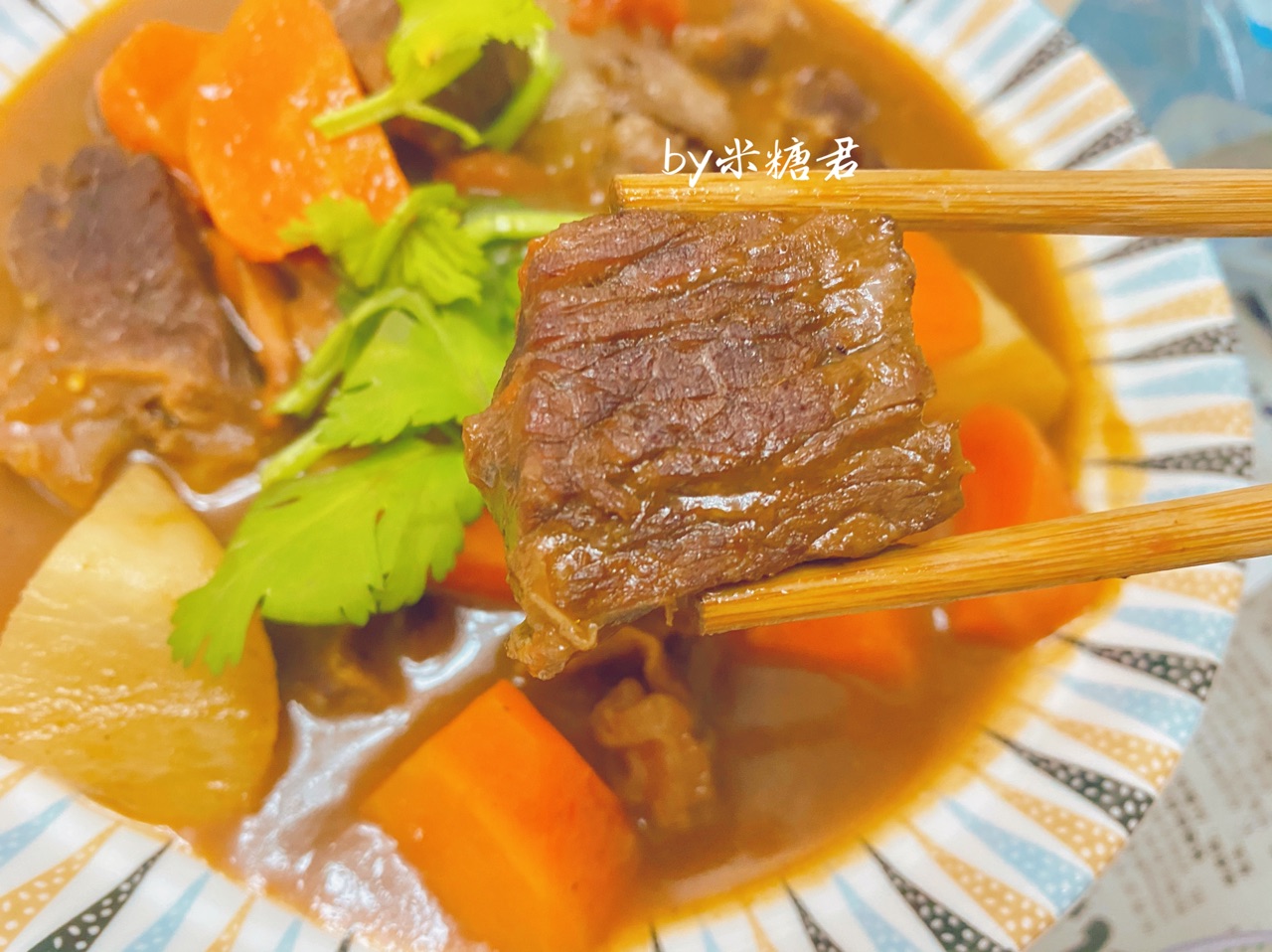 可拌面可盖饭的红烩牛腩