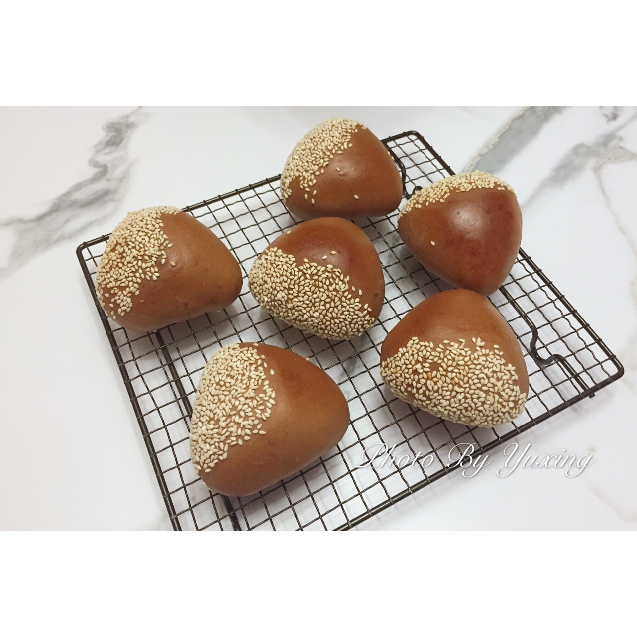 可可栗子面包