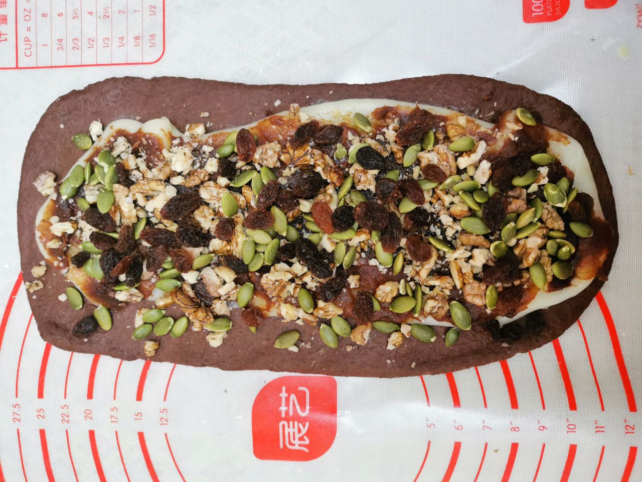 可可麻薯软欧