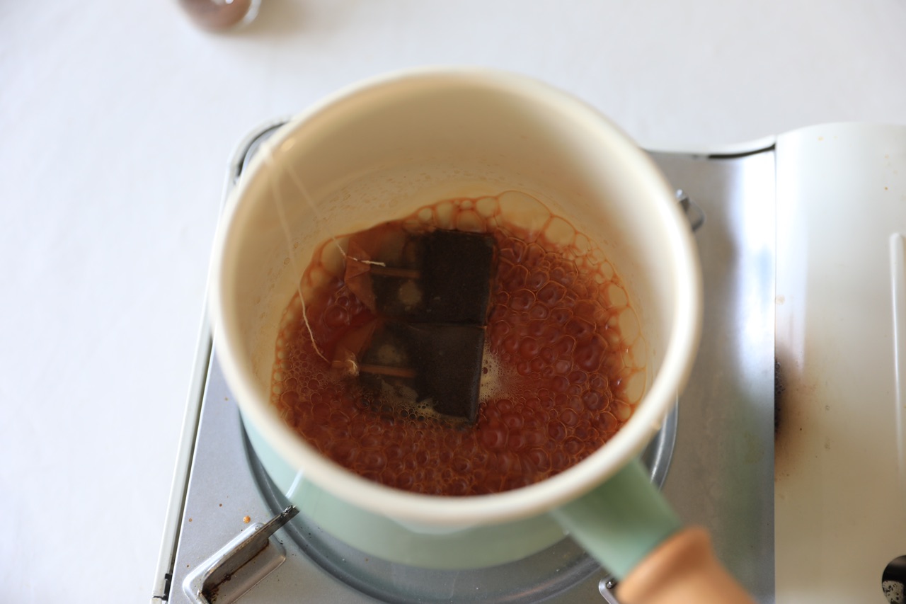 可可奶盖奶茶