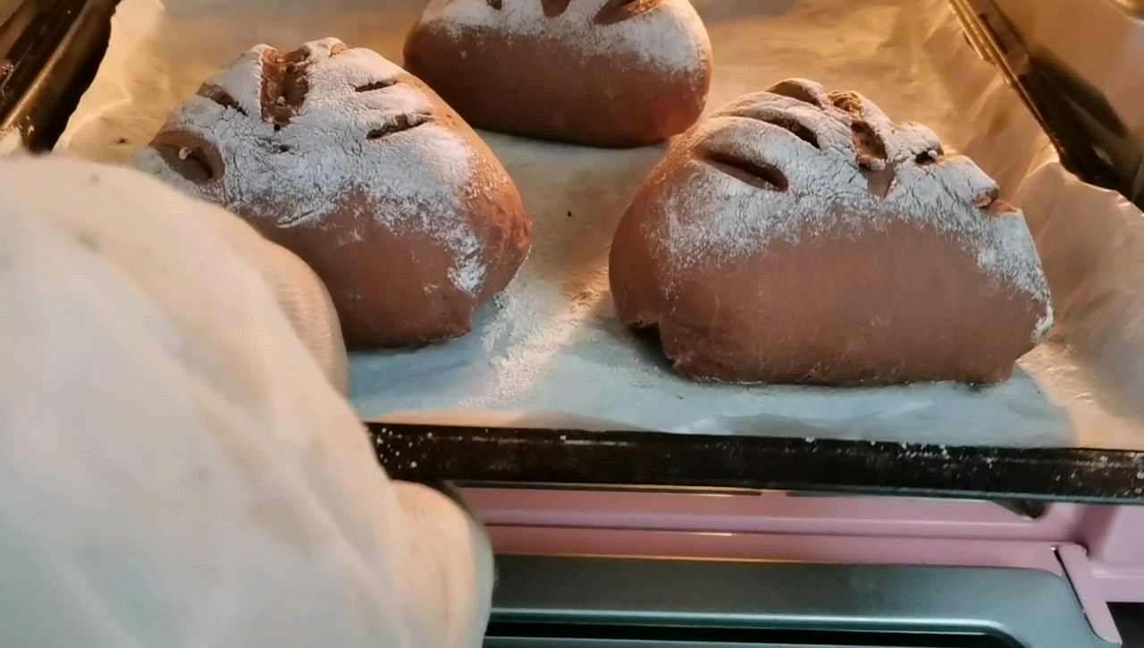 可可软欧包