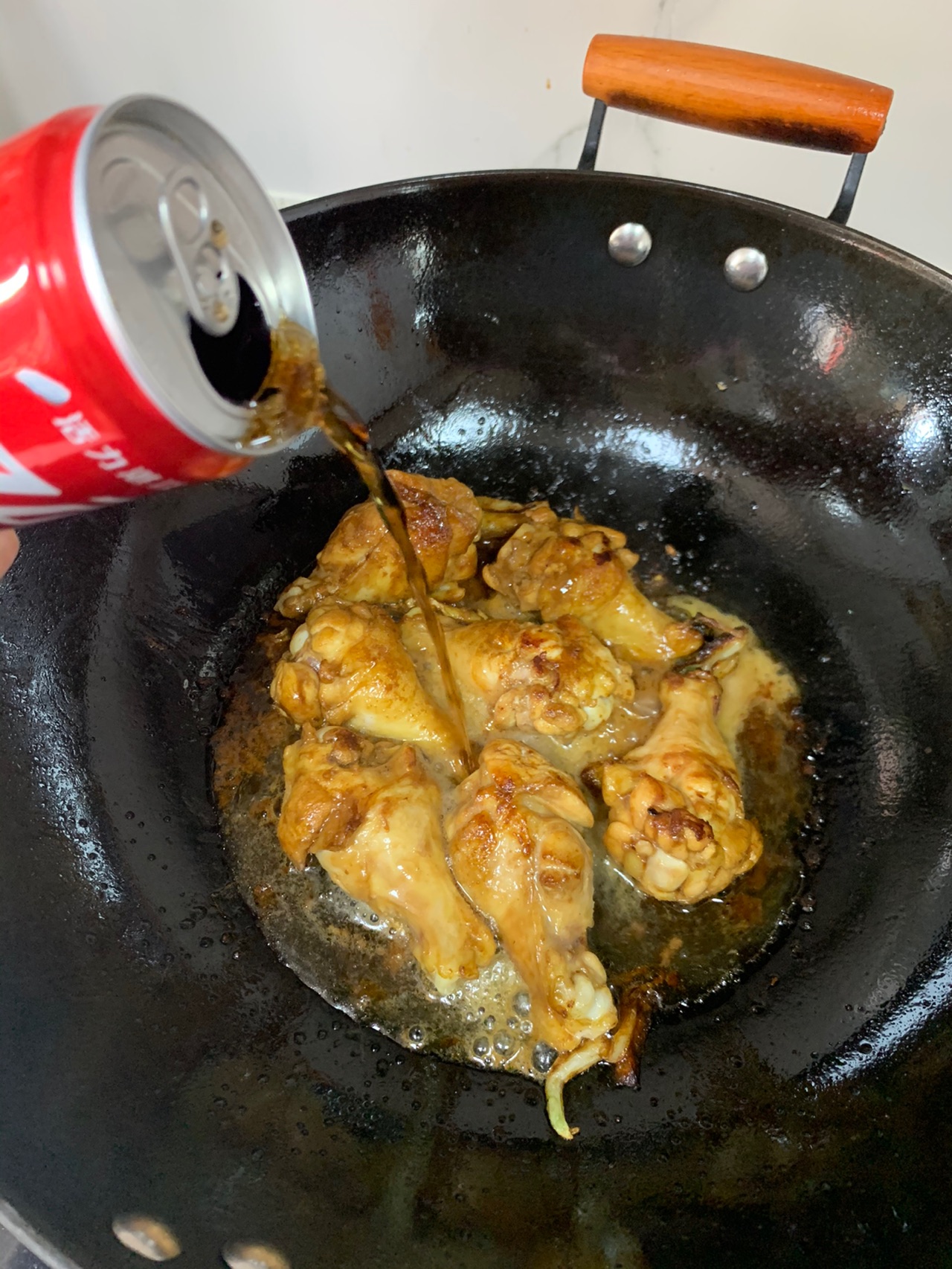 可乐鸡腿