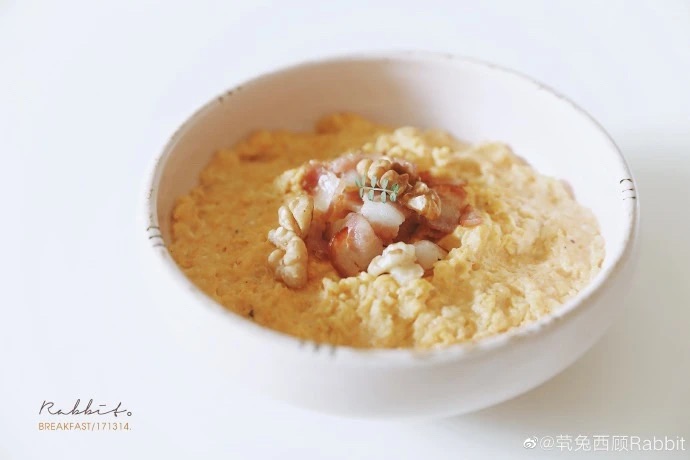 可甜可咸胡萝卜红薯燕麦粥