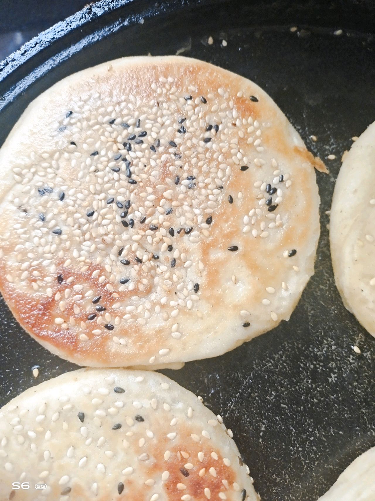 可以夹菜的椒盐火烧