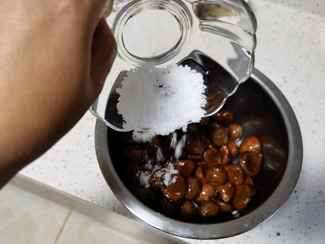 空气炸锅版糖烤栗子