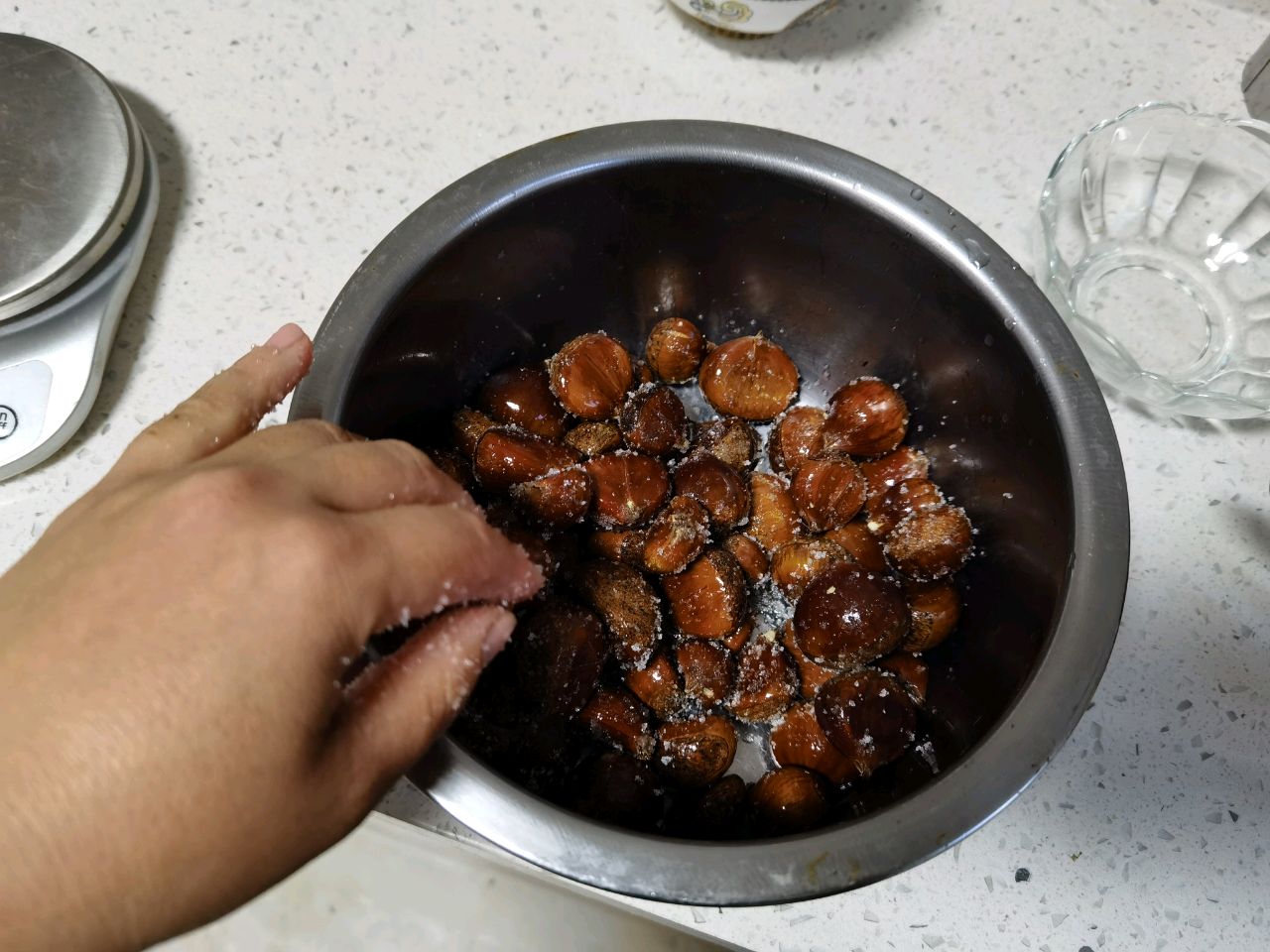 空气炸锅版糖烤栗子