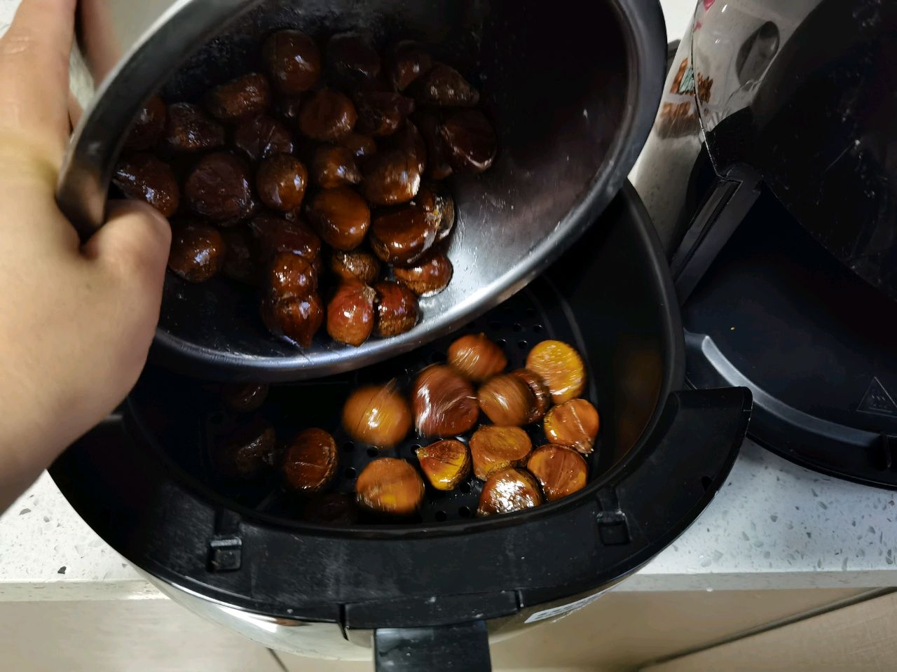 空气炸锅版糖烤栗子