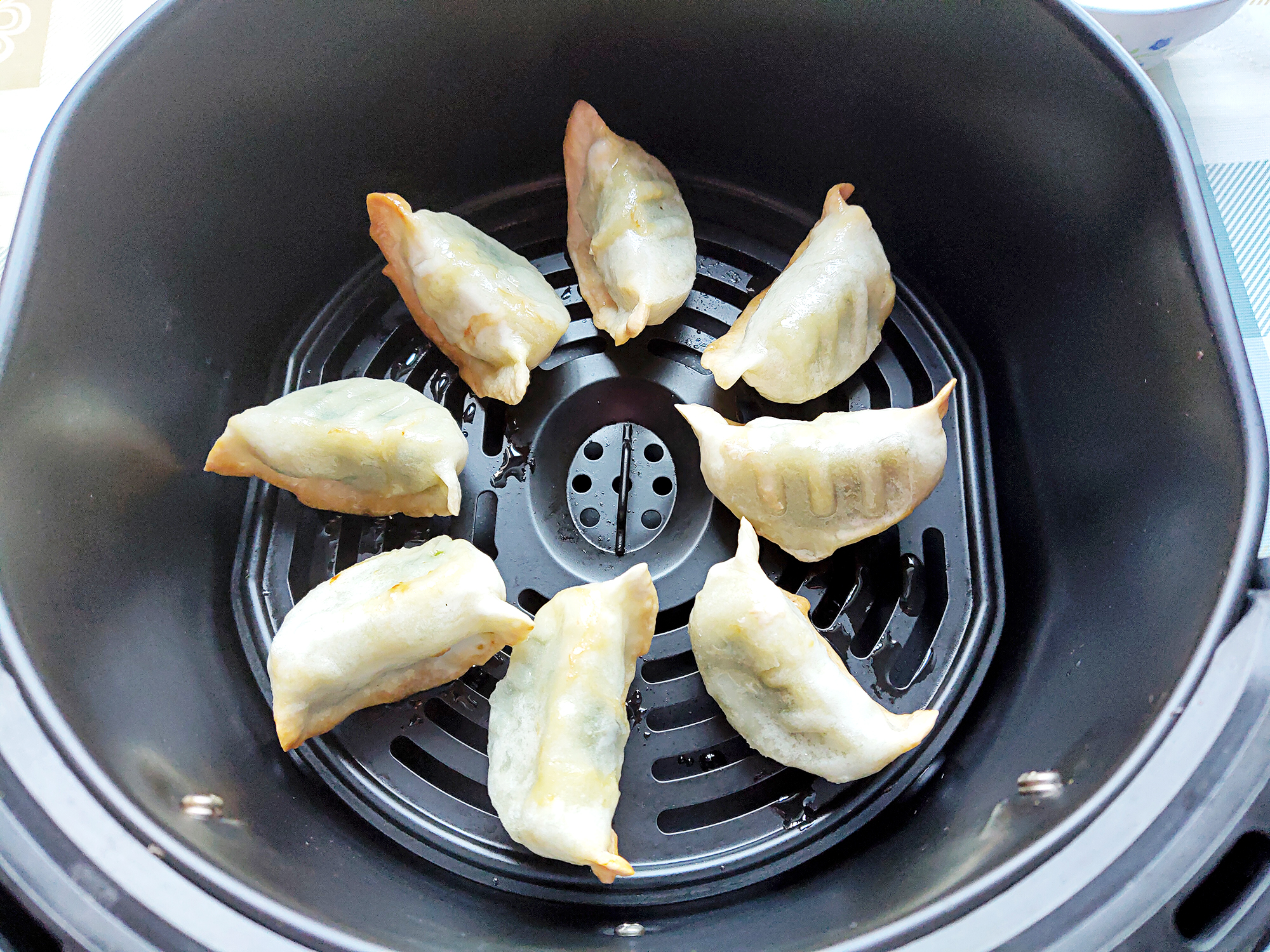 空气炸锅烤饺子