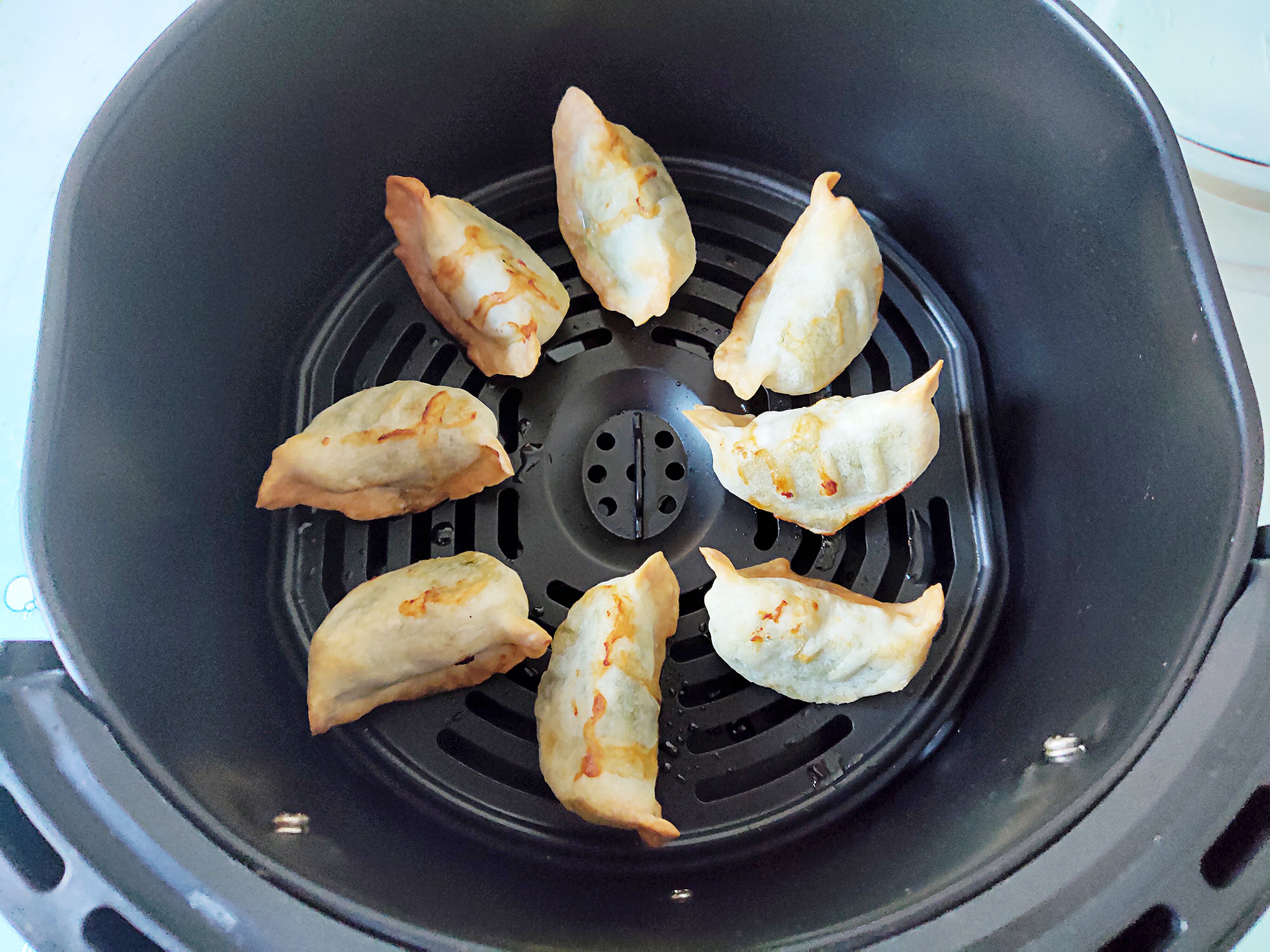 空气炸锅烤饺子