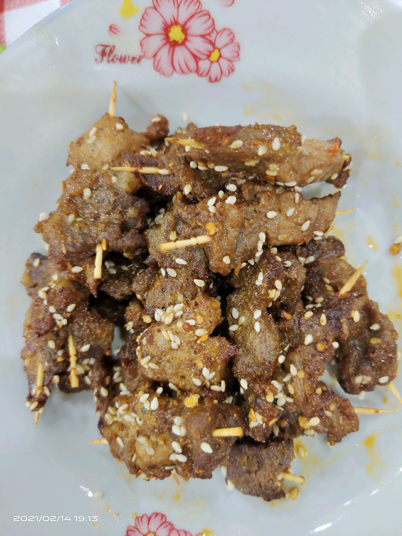 空气炸锅烤牛肉