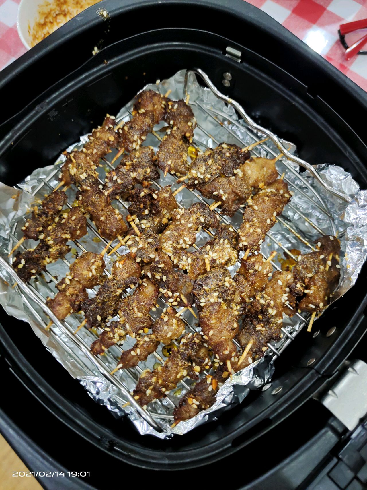 空气炸锅烤牛肉