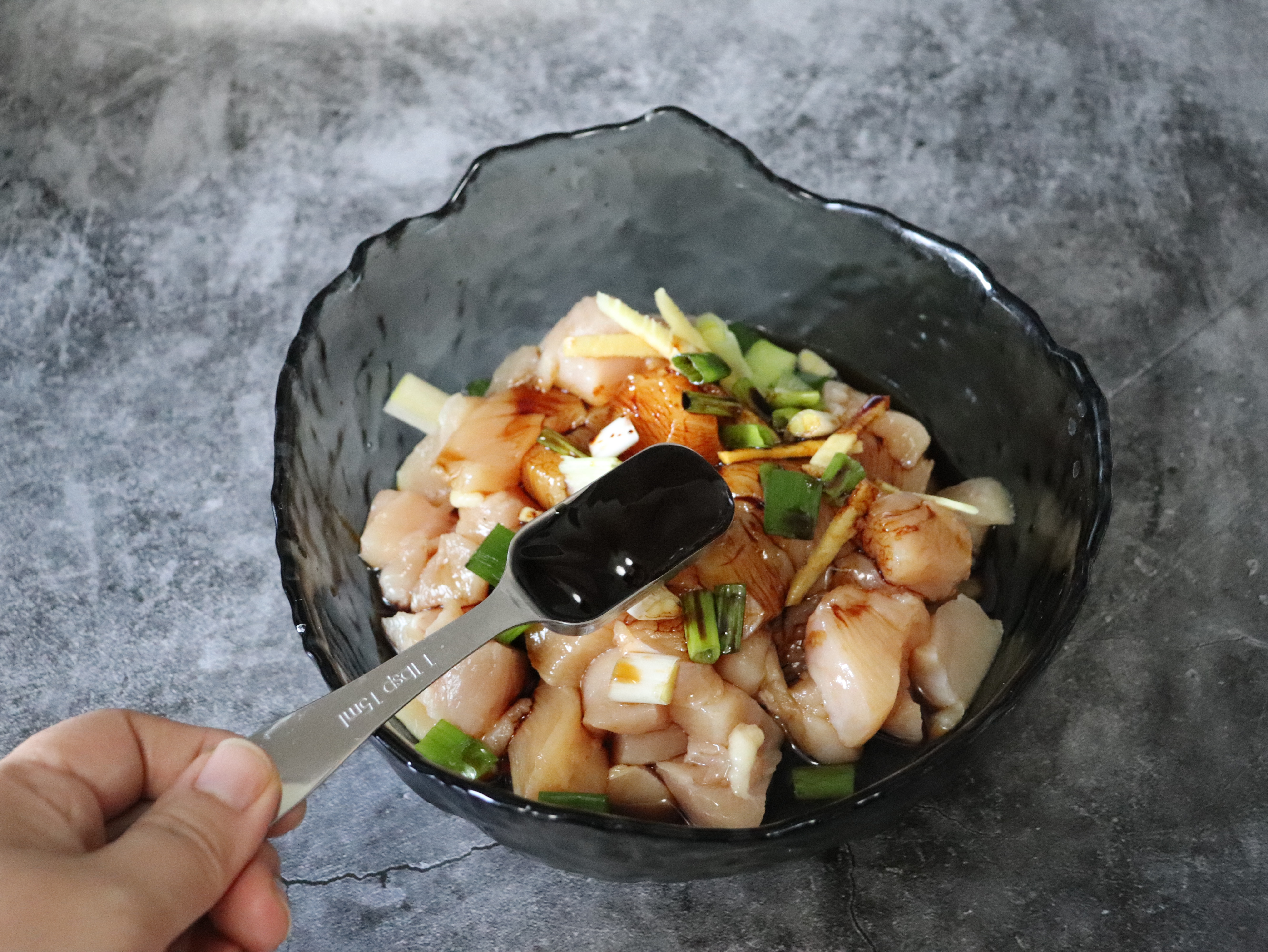 口一串,超级解馋好吃的牙签鸡胸肉