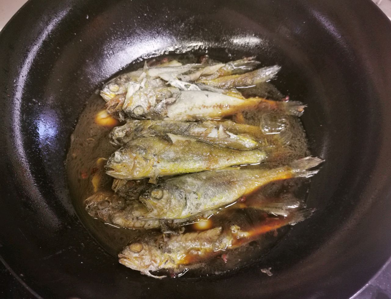 口口入味的小黄鱼炖荷包蛋
