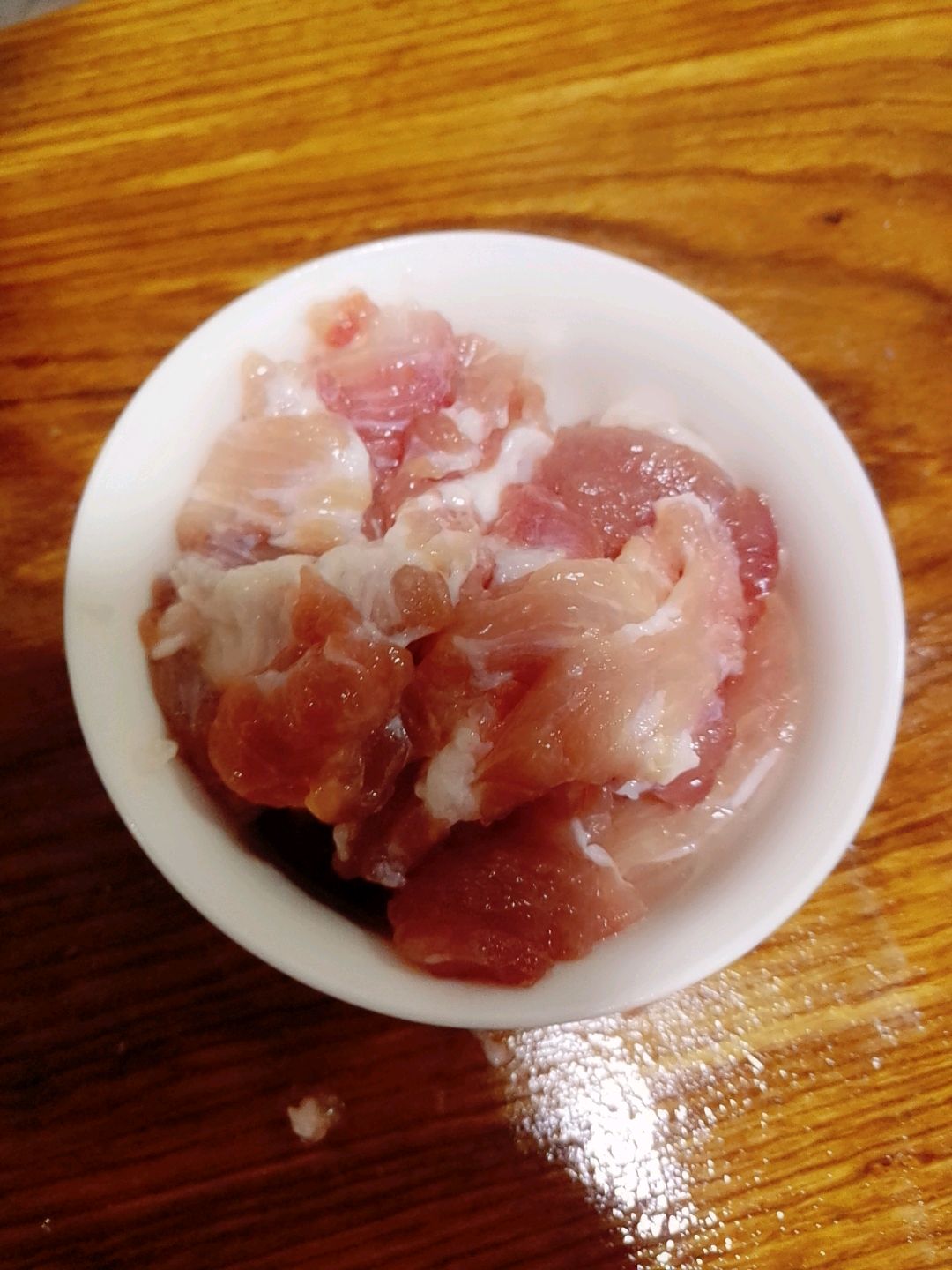口蘑肉片汤