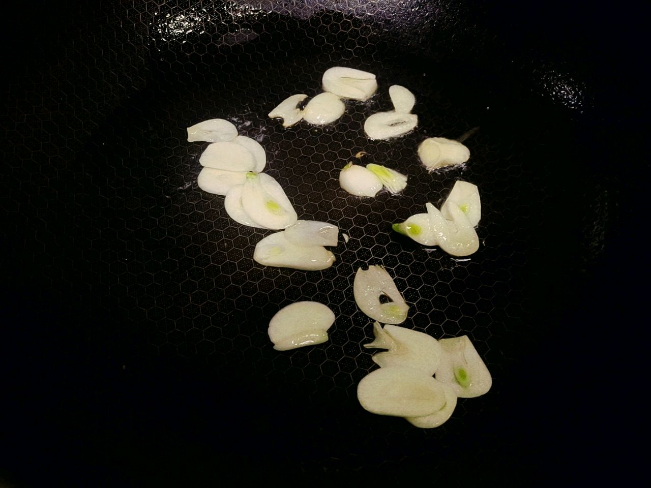 口蘑肉片汤