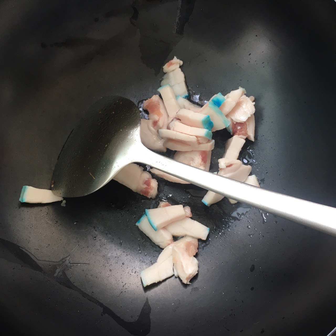 苦瓜炒油条