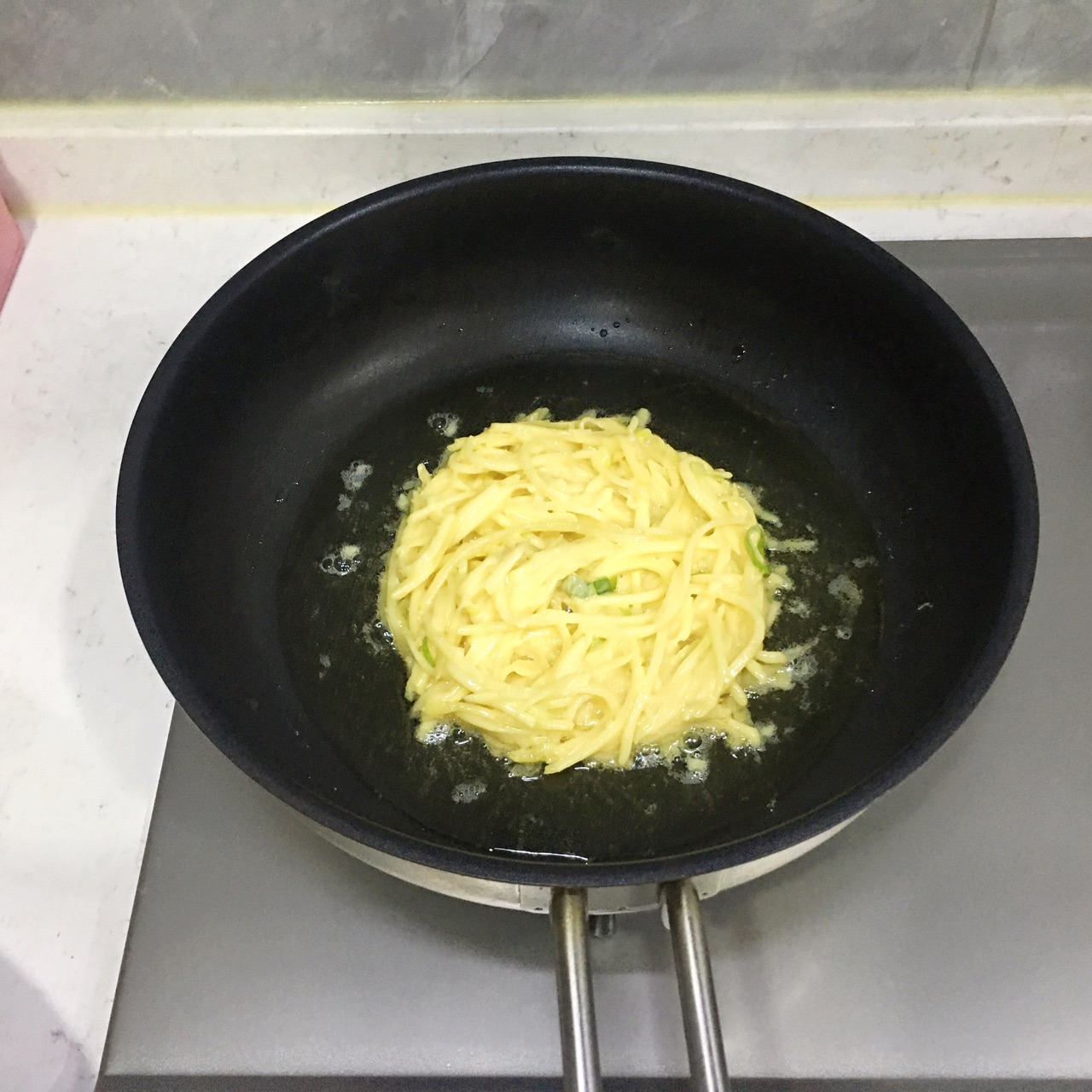 快乐土豆丝饼