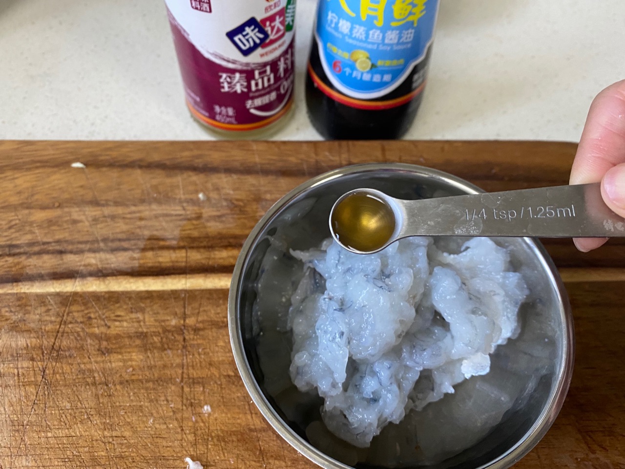 快手菜：白菜虾滑汤