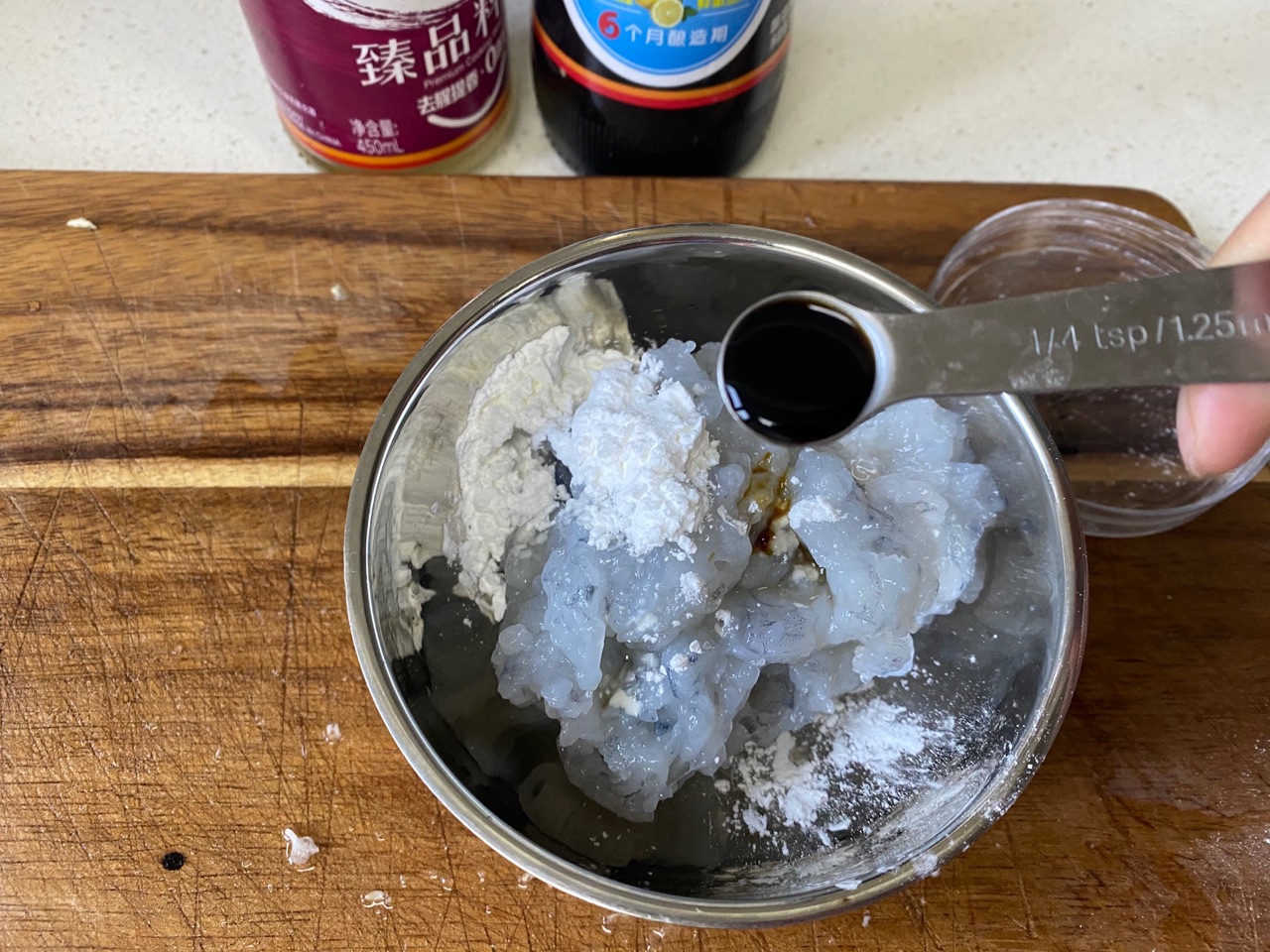 快手菜：白菜虾滑汤