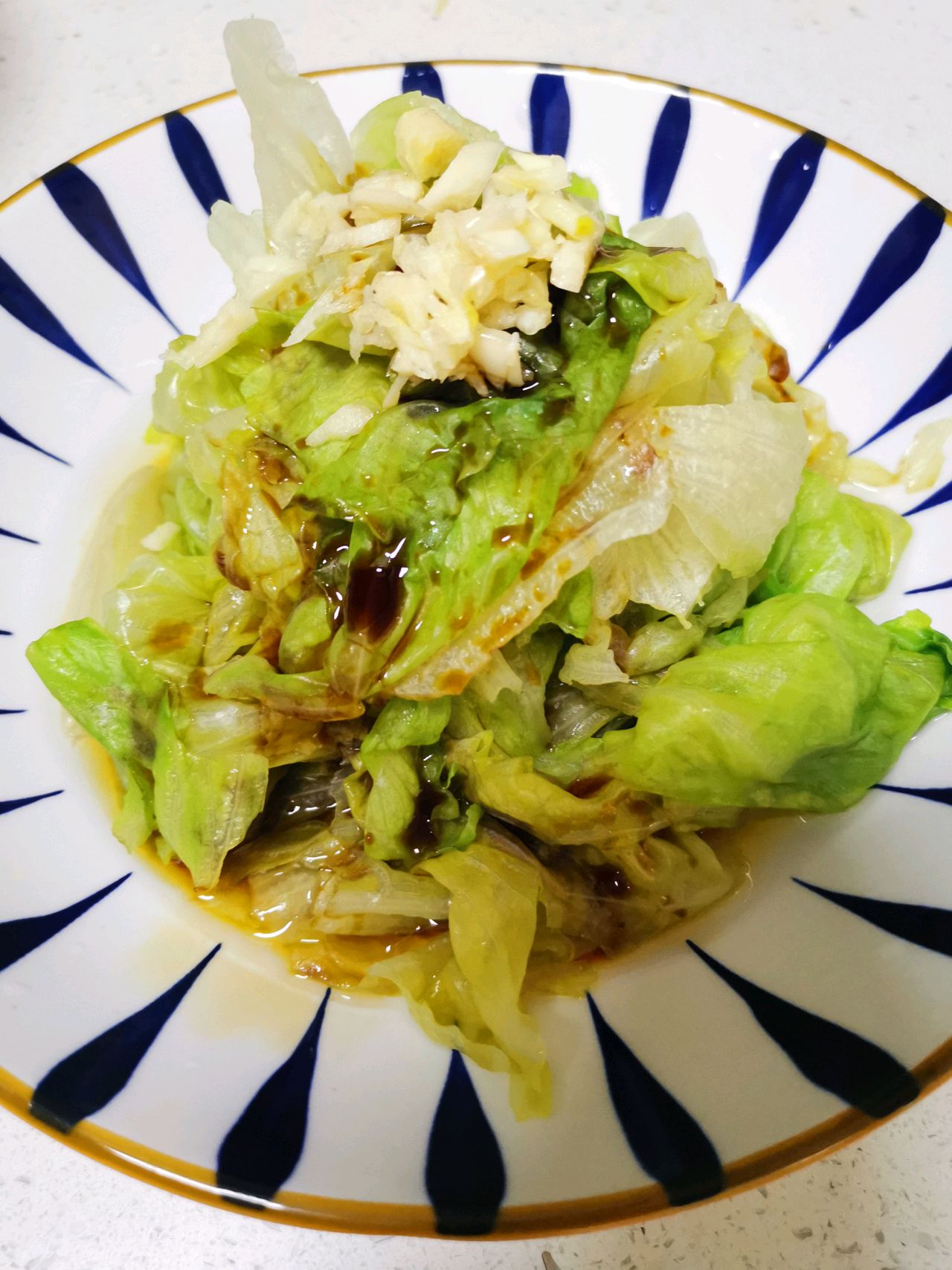 快手菜—白灼生菜