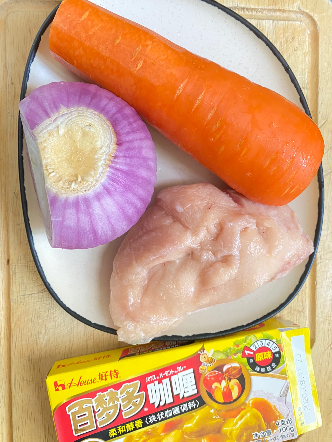 快手菜｜咖喱鸡饭