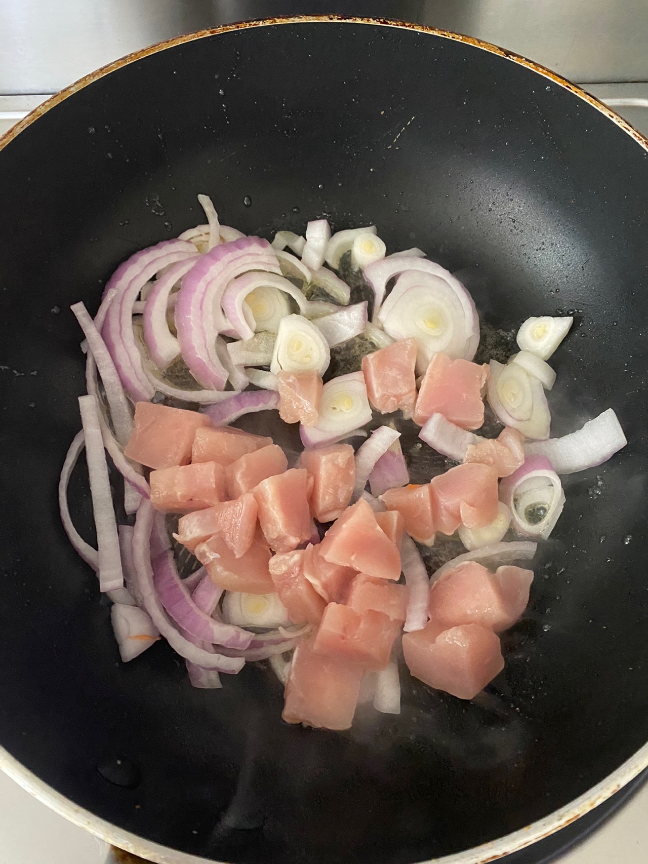 快手菜｜咖喱鸡饭