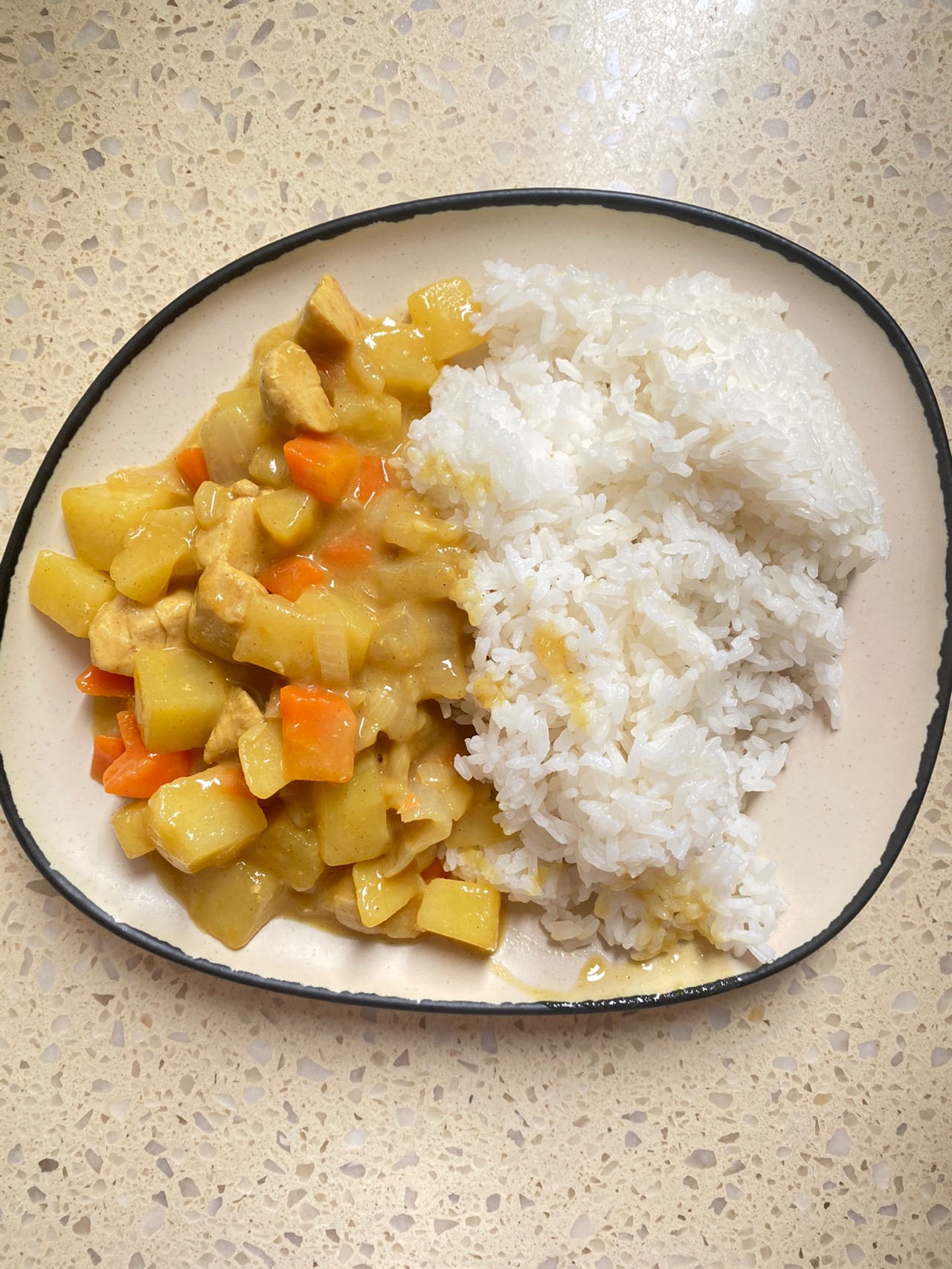 快手菜｜咖喱鸡饭