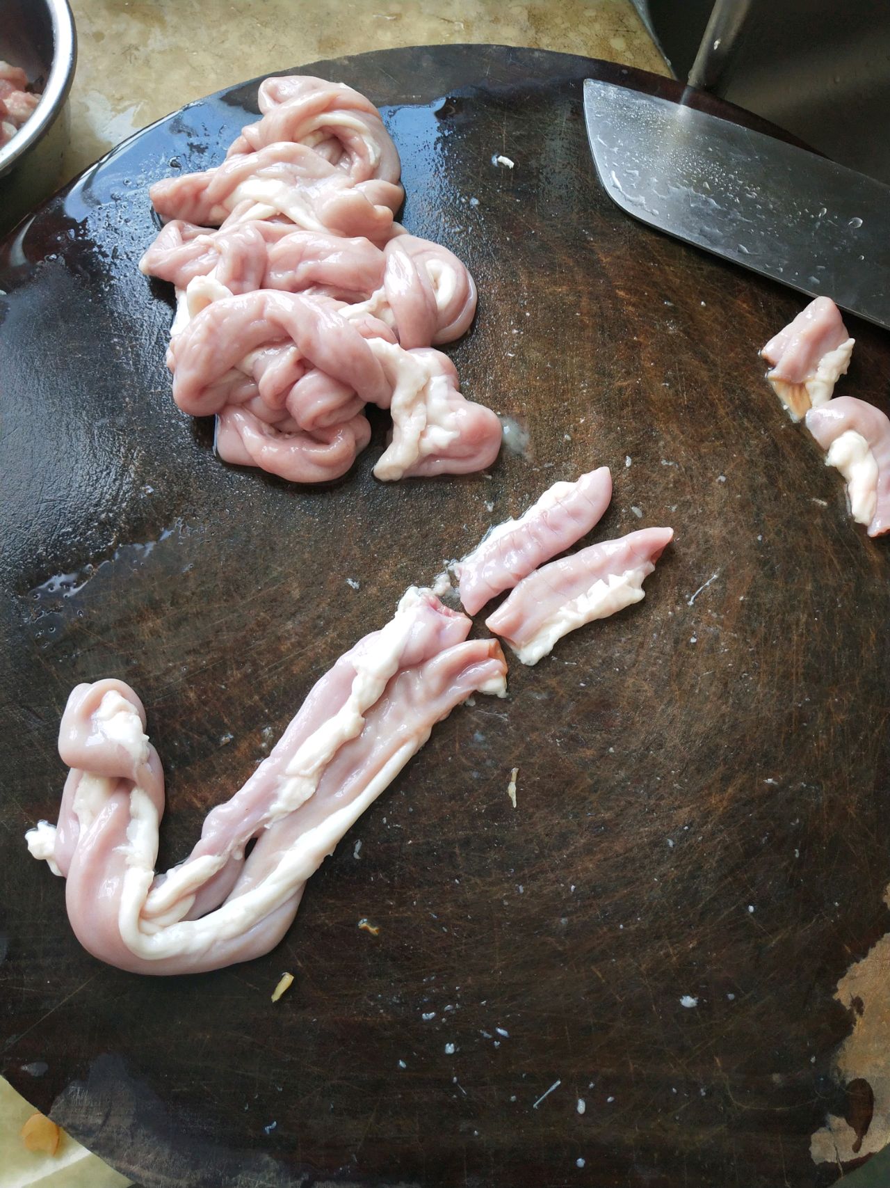 快手菜系~青椒炒粉肠