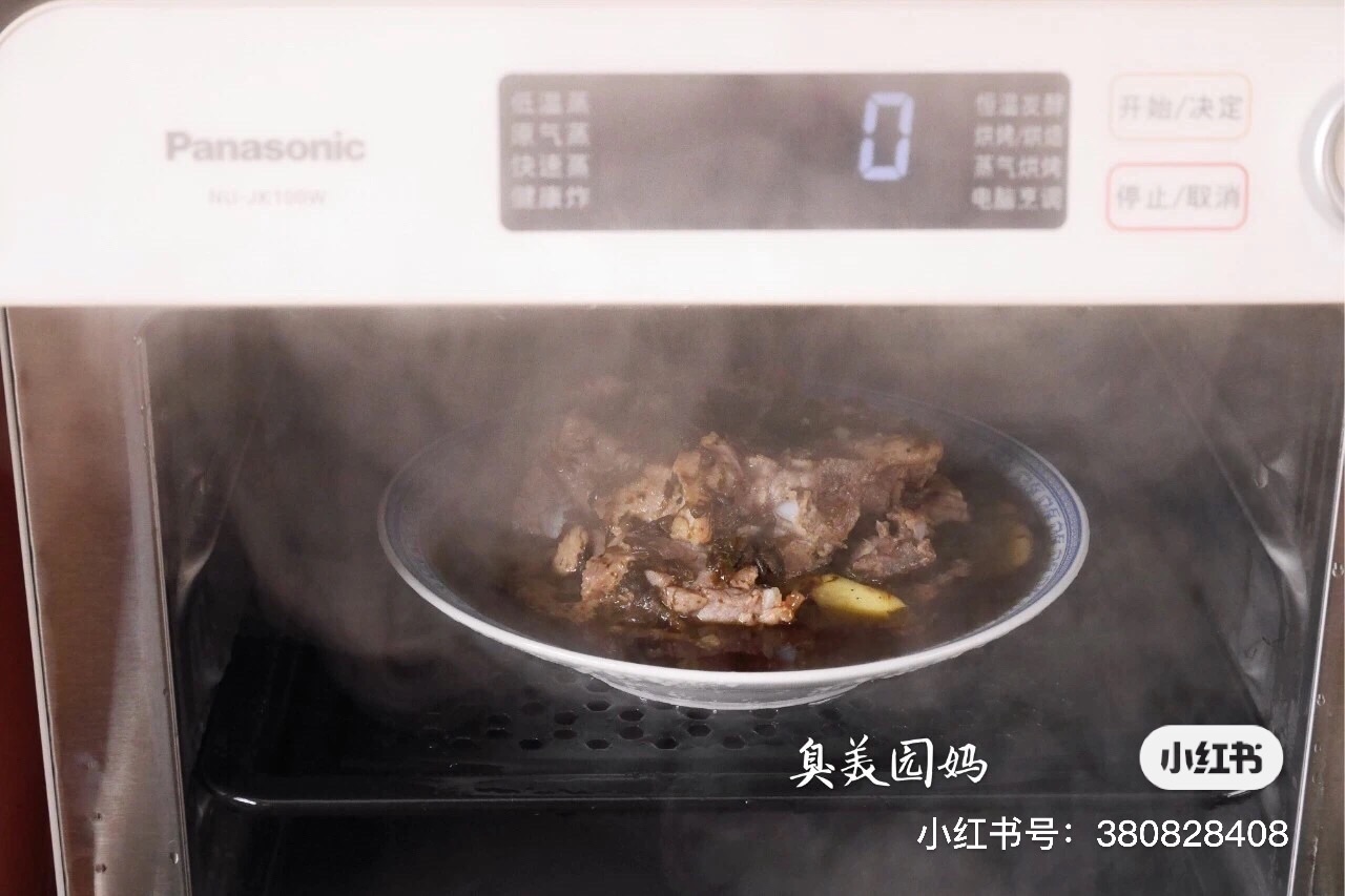 快手橄榄菜蒸排骨