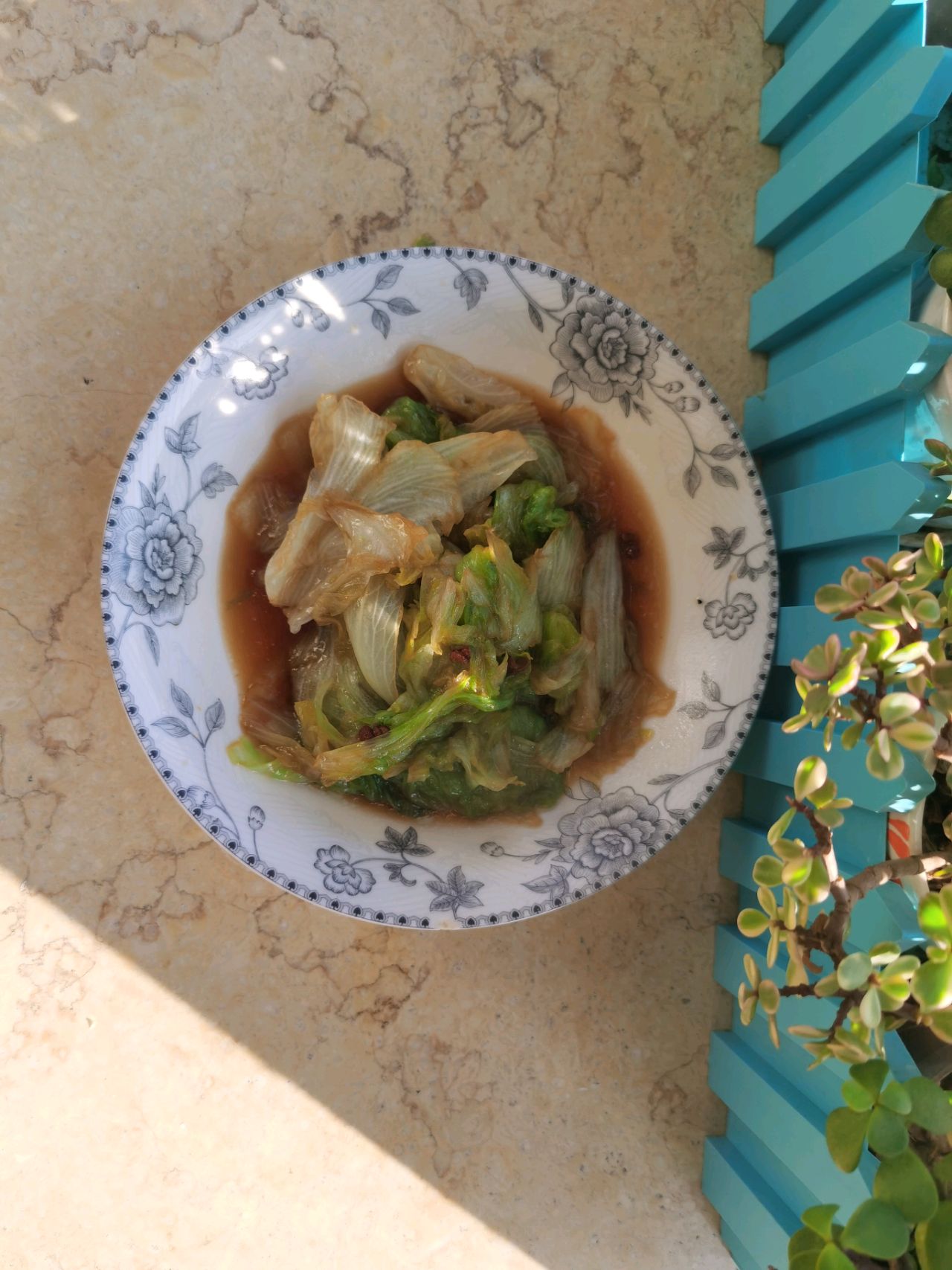 快手耗油生菜