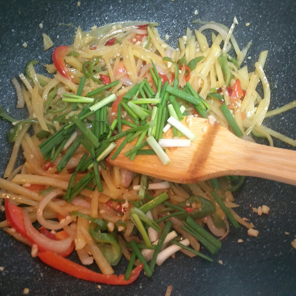 快手家常菜~酸辣土豆丝