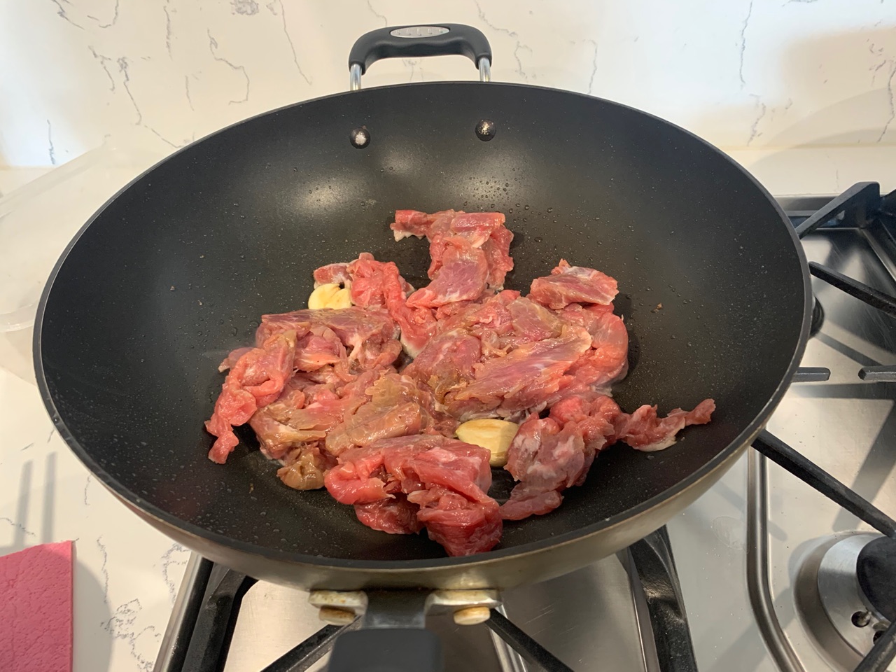 快手家常菜之滑蛋牛肉
