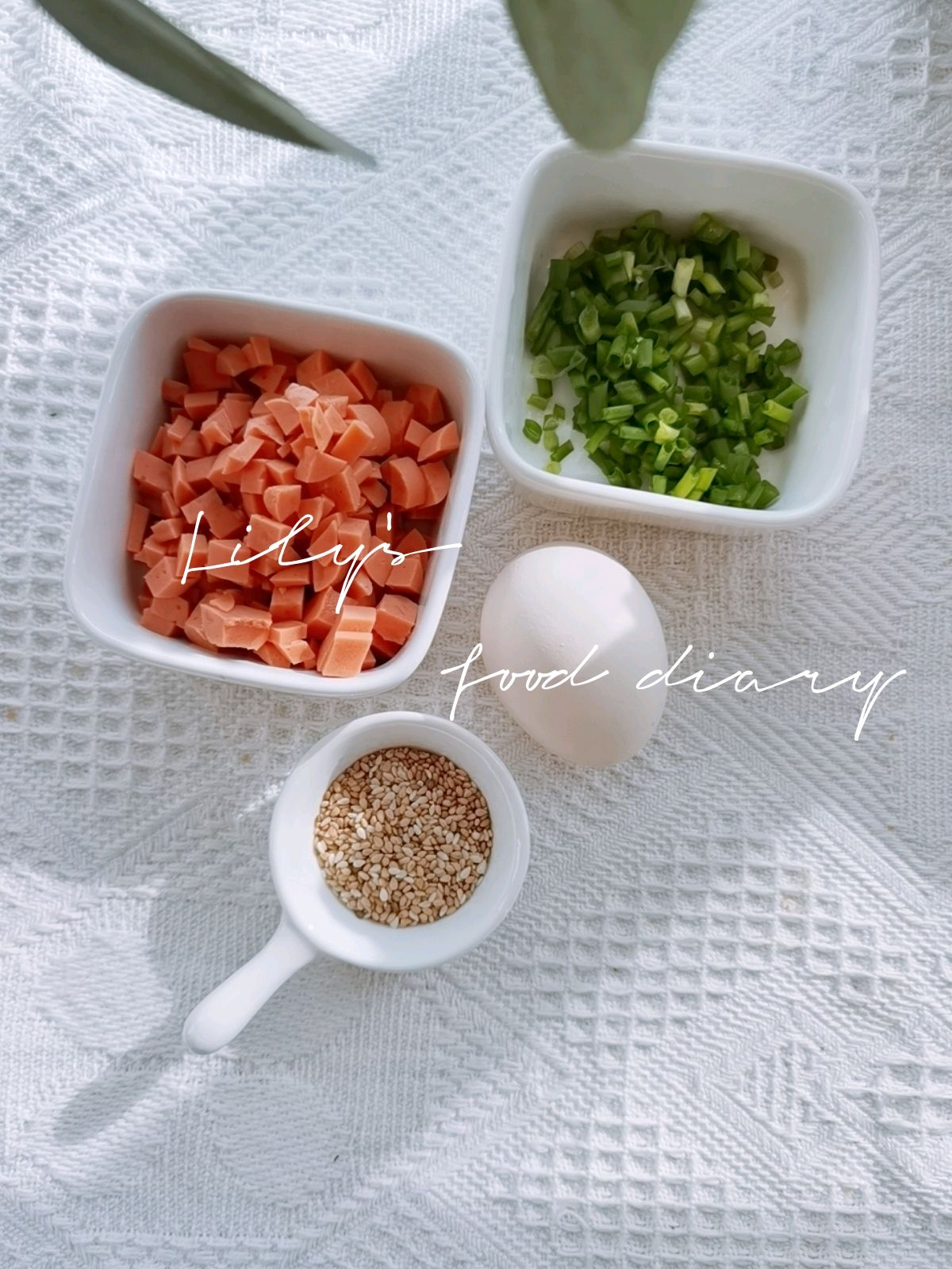快手美食手抓饼花环窝蛋