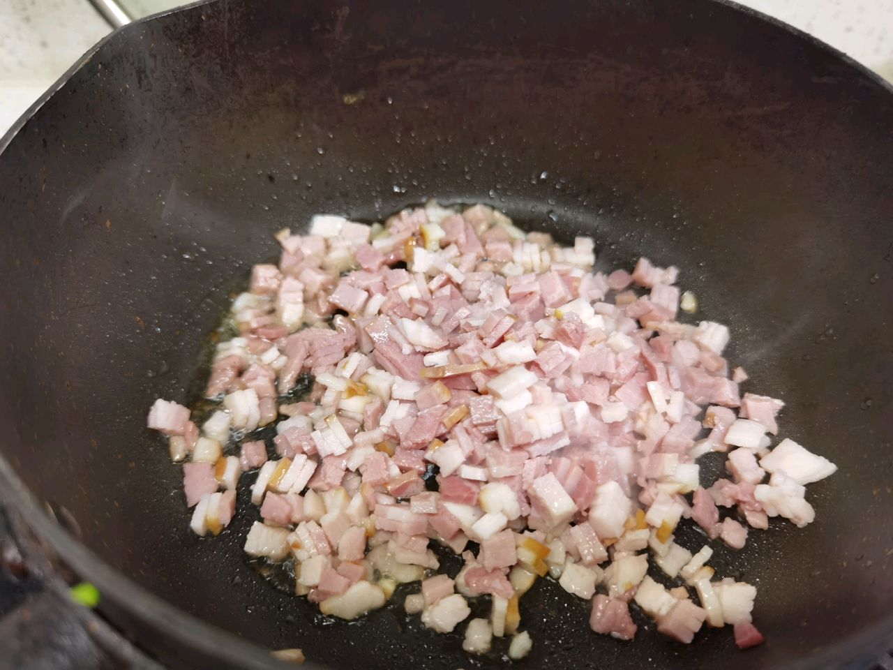 快手奶香培根蘑菇芝士焗饭