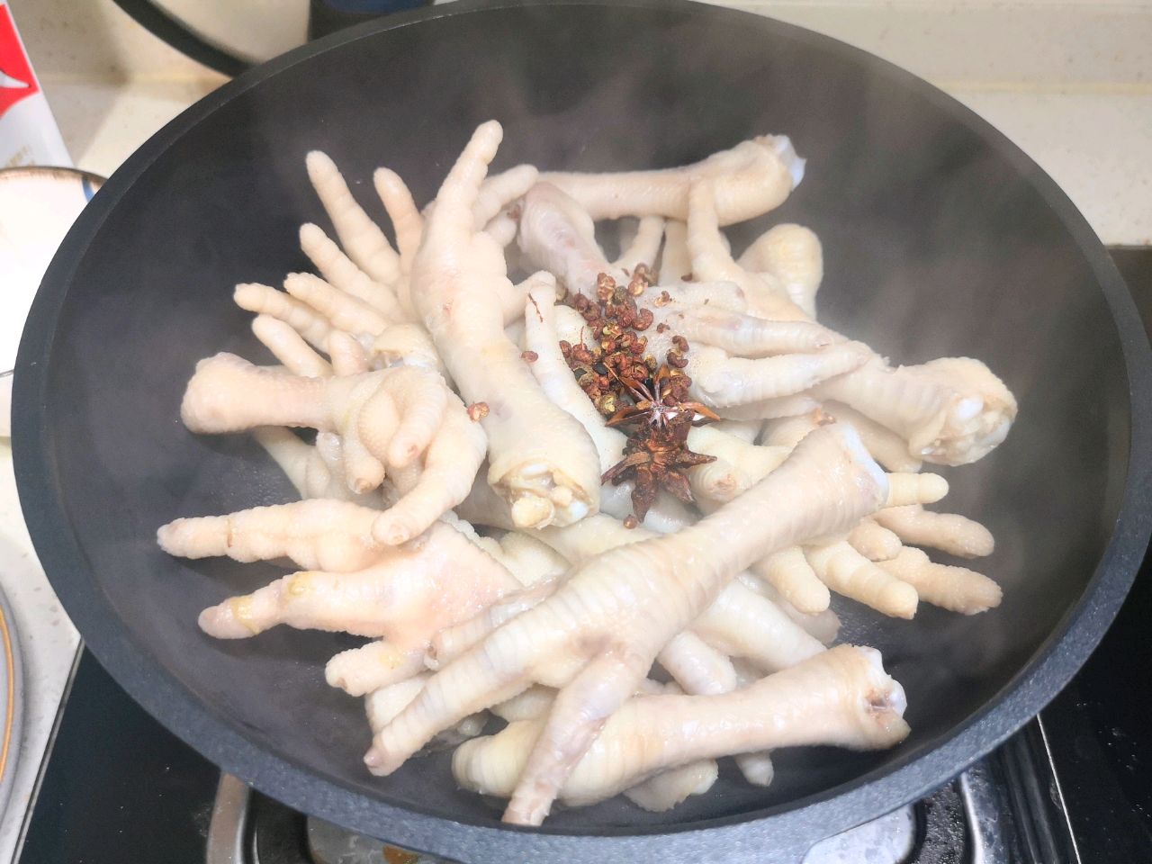 快手烧鸡爪