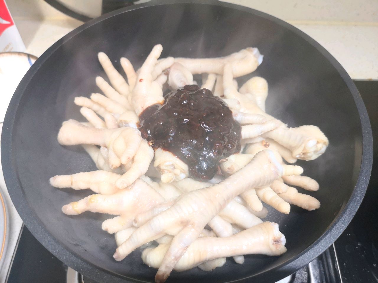 快手烧鸡爪