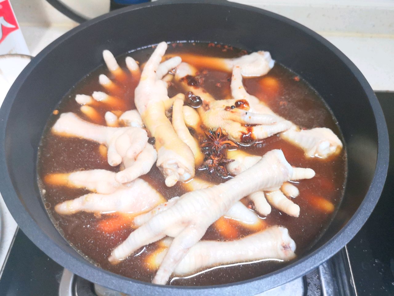 快手烧鸡爪