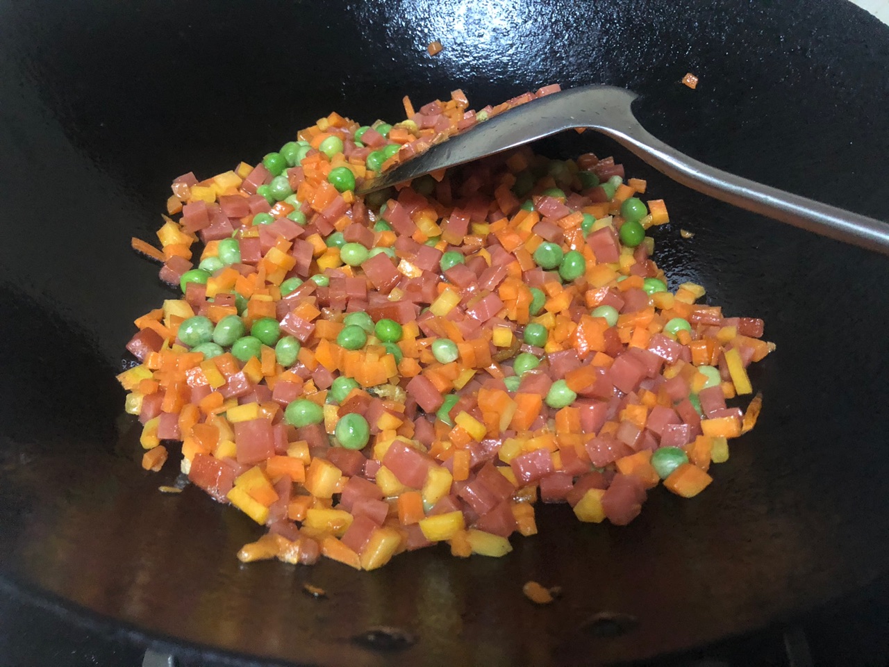 快手时蔬炒饭