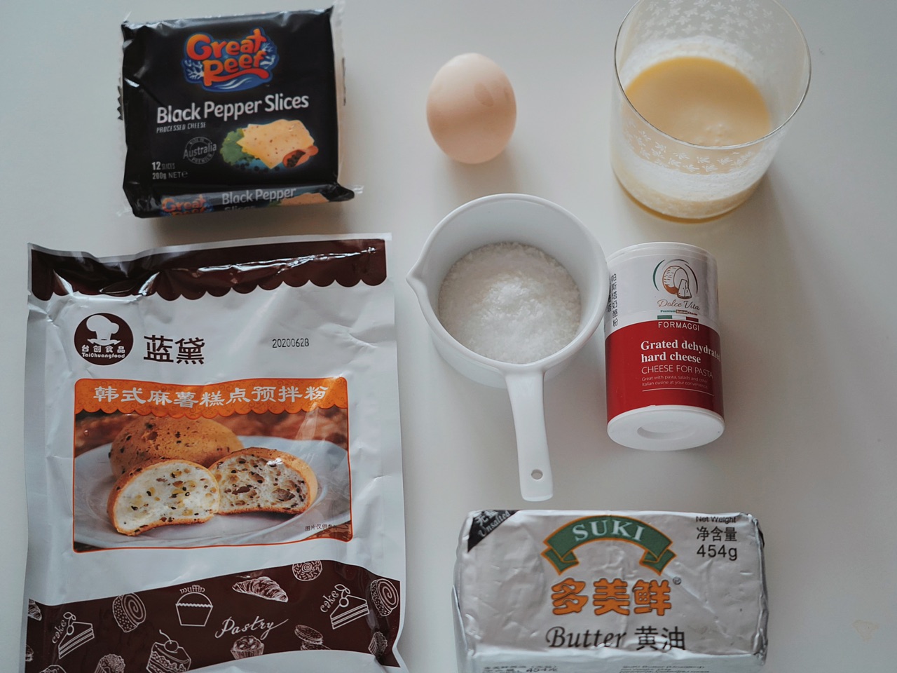 快手系列‼️双重芝士麻薯球