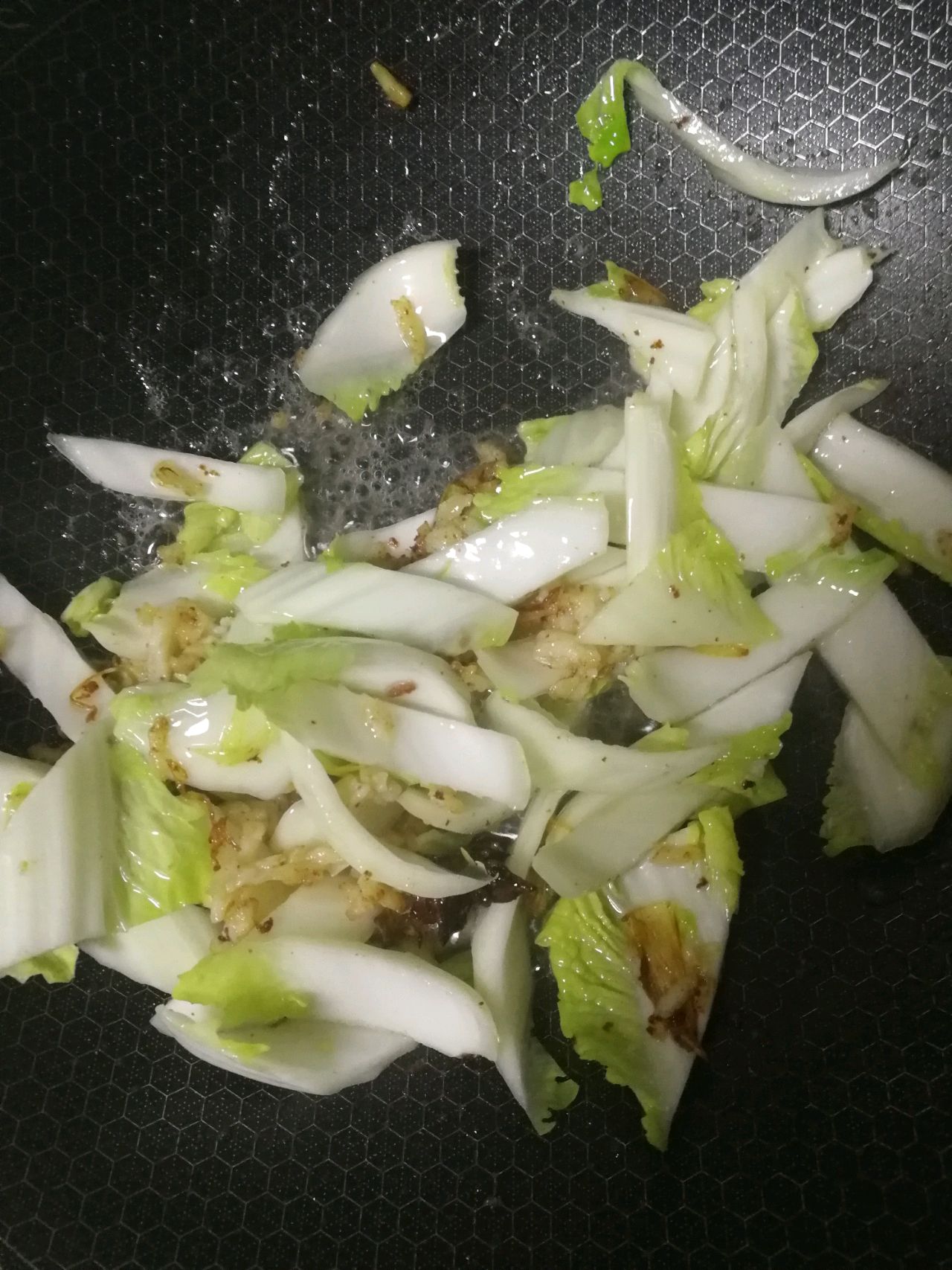 快手下饭菜—瑶柱炒娃娃菜