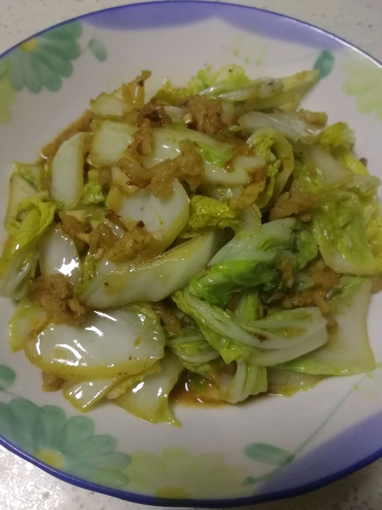 快手下饭菜—瑶柱炒娃娃菜