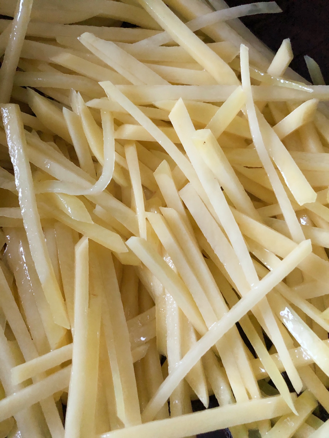 快手线椒土豆丝